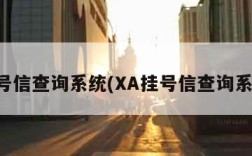 挂号信查询系统(XA挂号信查询系统)