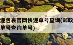 邮政快递包裹官网快递单号查询(邮政快递快递包裹单号查询单号)